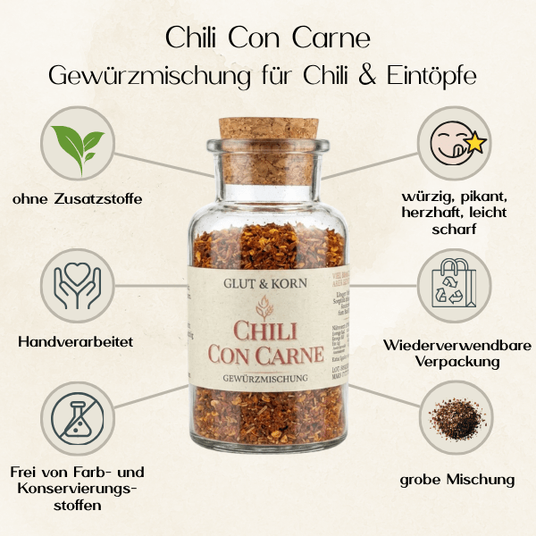 Chili Con Carne Gewürzmischung - Ritualmanufaktur.de