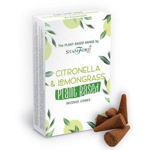 Citronella & Zitronengras Räucherkegel - Ritualmanufaktur.de