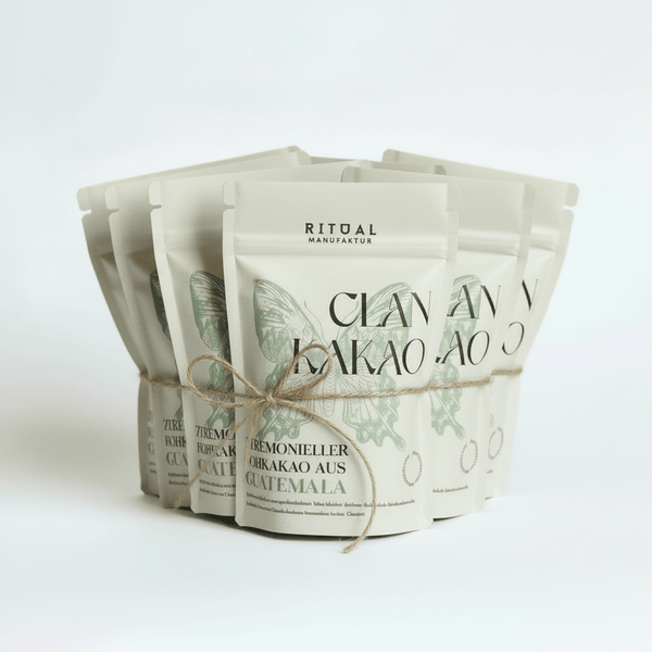 CLAN Bio Zeremonie - Kakao Rohkakao aus Guatemala - Ritualmanufaktur.de