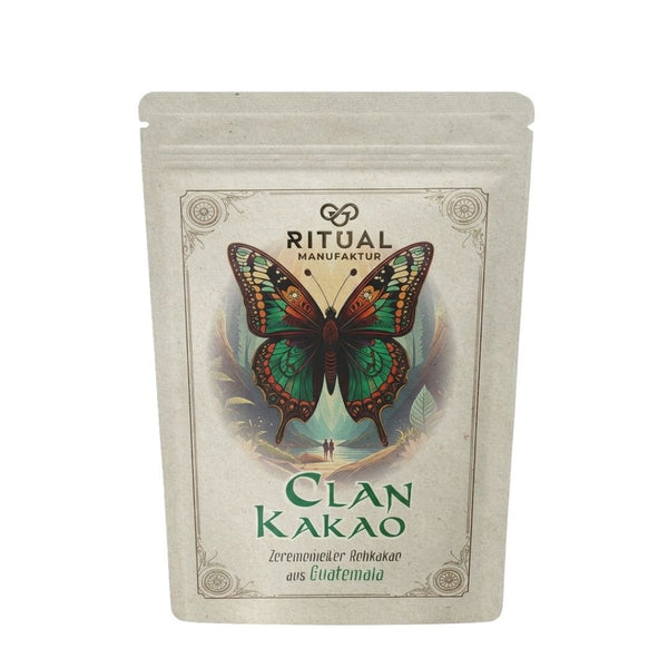 CLAN Bio Zeremonie - Kakao Rohkakao aus Guatemala - Ritualmanufaktur.de