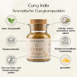 Vorteile von Curry India, für Currys und herzhafte Speisen Ritualmanufaktur.de