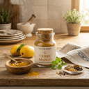 Curry Mango Gewürz, zum Verfeinern von Speisen, Ritualmanufaktur, Glut & Korn