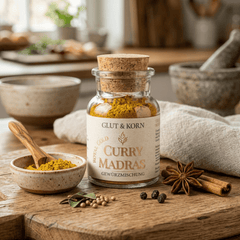 Curry Madras Royal Gold Gewürzmischung Ritualmanufaktur Glut & Korn