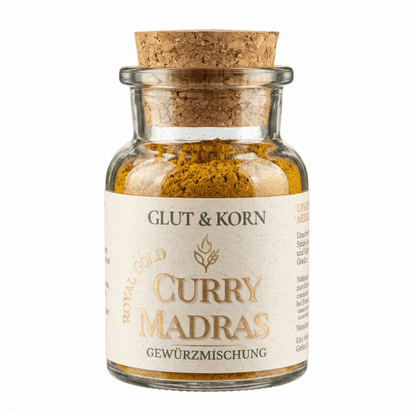 Curry madras Gold Royal Gewürzmischung Ritualmanufaktur Glut & Korn