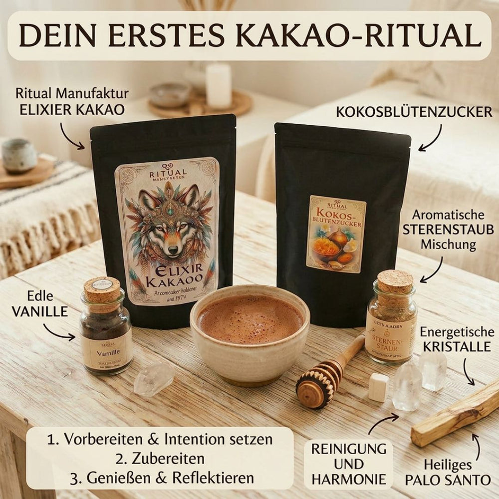 Dein erstes Kakao-Ritual - Ritualmanufaktur.de