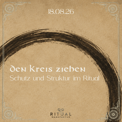 event mit Eric Urs Barth, den Kreis ziehen, Schutz und Struktur im Ritual