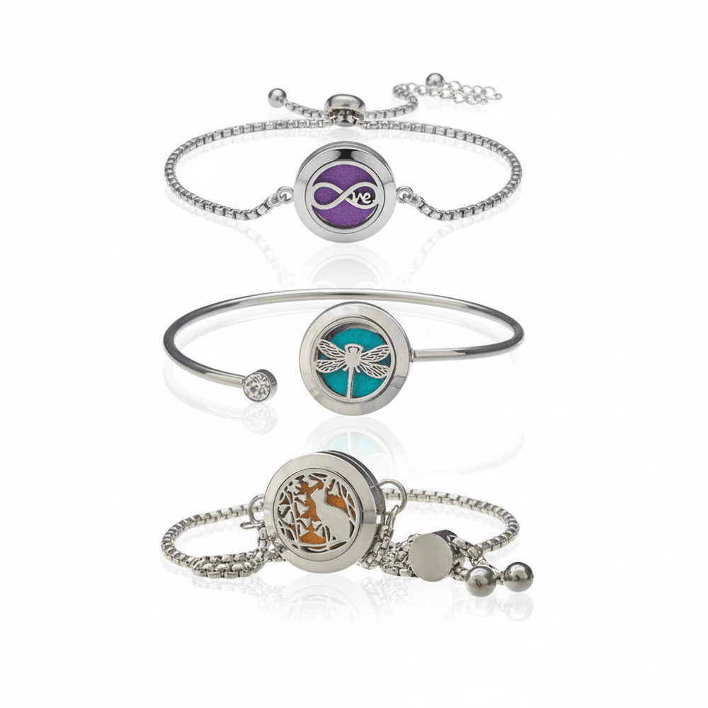 Diffusor Armband und Reif ätherische Öle - Ritualmanufaktur.de