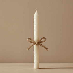 Dinnerkerze Blume des Lebens - Ritualmanufaktur.de