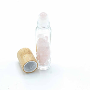 Edelstein Roll - On Glasflasche - Ritualmanufaktur.de