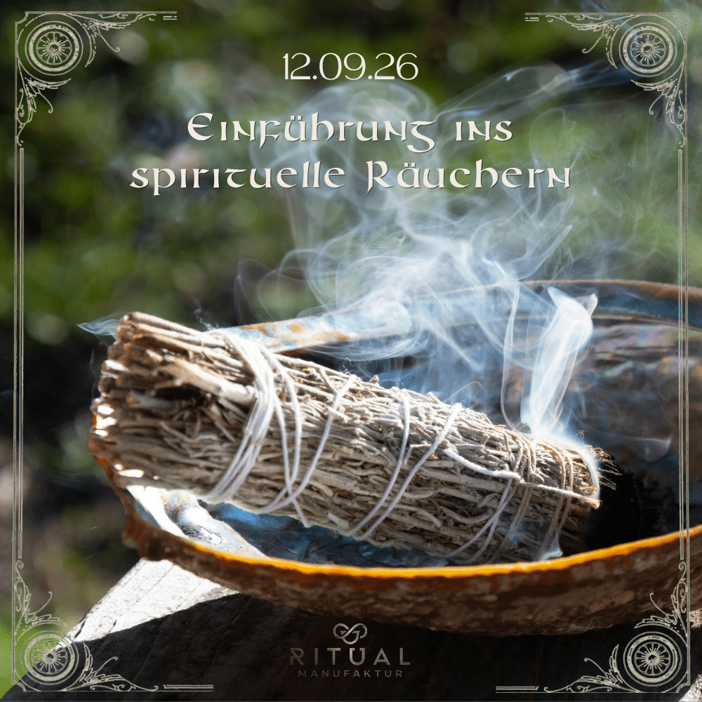 Einführung ins spirituelle Räuchern, Workshop mit Eric Urs Barth, Ritualmanufaktur, Lerne räuchern