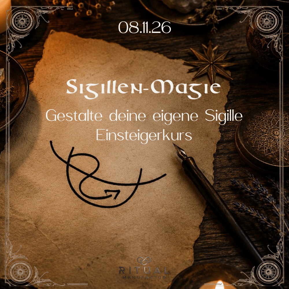 Cover Sigillen Magie, Event, gestalte deine eigene Sigille, Für Anfänger und Fortgeschrittene