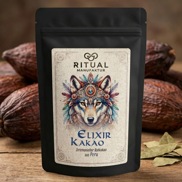 Elixir Zeremonie - Kakao Rohkakao aus Peru - Ritualmanufaktur.de