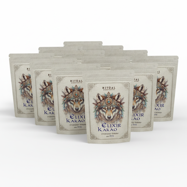 Elixir Bio Zeremonie-Kakao Rohkakao aus Peru