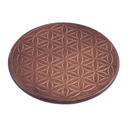 Gefäßuntersetzer aus Holz groß - Ritualmanufaktur.de