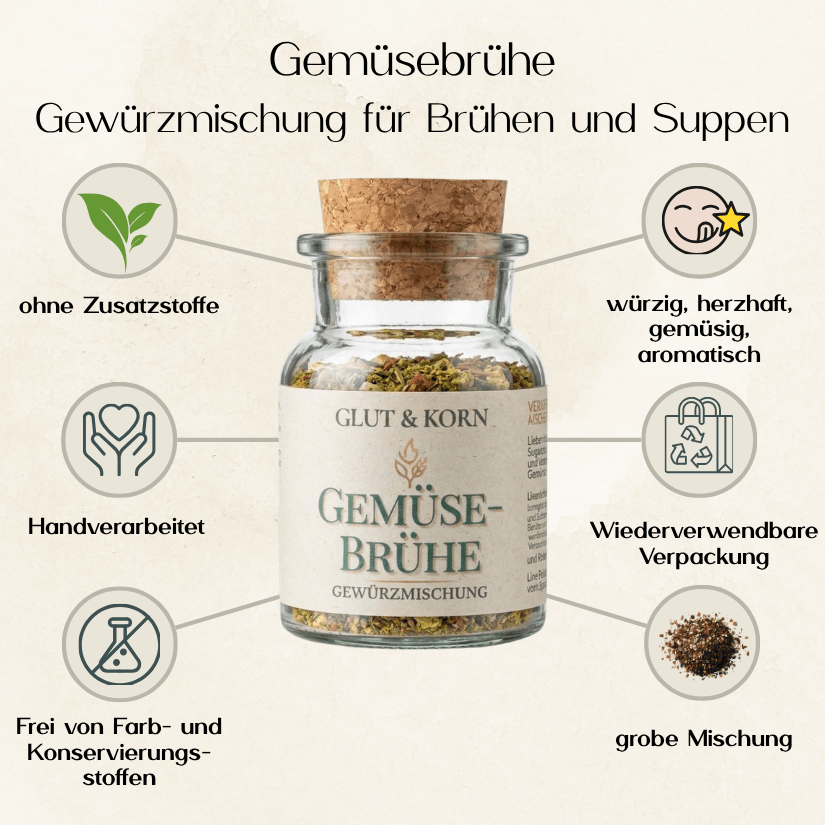 Gemüsebrühe Gewürzmischung - Ritualmanufaktur.de