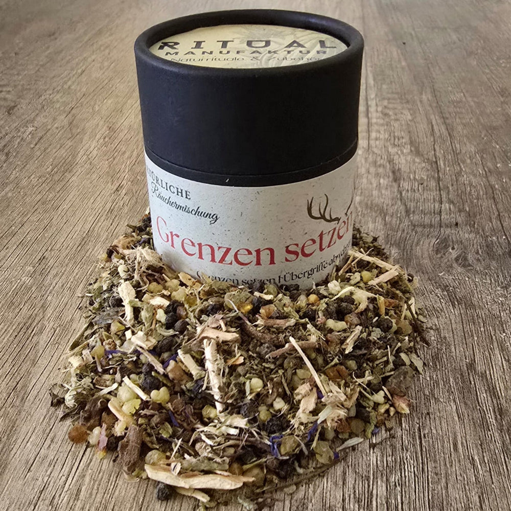 Grenzen setzen Räuchermischung - Ritualmanufaktur.de