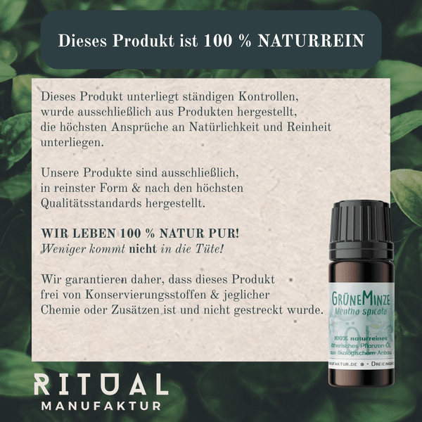 Grüne Minze - Ritualmanufaktur.de