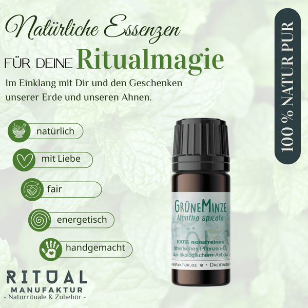 Grüne Minze - Ritualmanufaktur.de