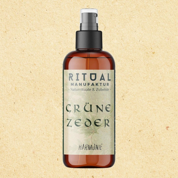 Grüne Zeder Spray - Ritualmanufaktur.de