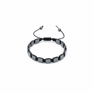 Hämatit Shamballa Armband Würfel - Ritualmanufaktur.de