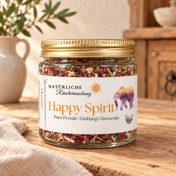 Happy Spirit Räuchermischung - Ritualmanufaktur.de