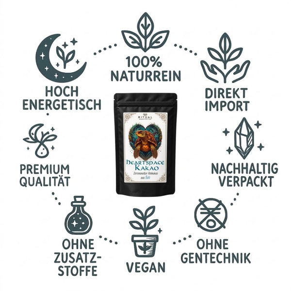 HeartSpace Zeremonie-Kakao aus Bali - Ritualmanufaktur.de