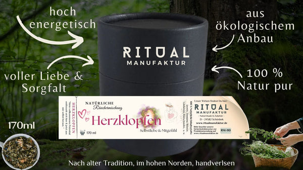 Herzklopfen Räuchermischung - Ritualmanufaktur.de