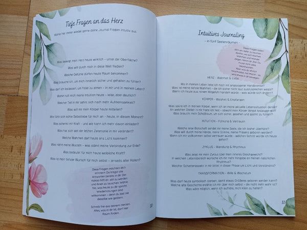 HerzPfad Journal - für das ganze Jahr: Dein Begleiter für Kakao - Zeremonien & Herzensvisionen - Ritualmanufaktur.de