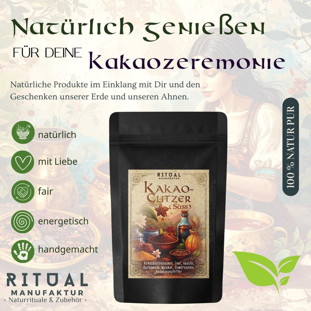 Kakao Glitzer Gewürzmischung süß