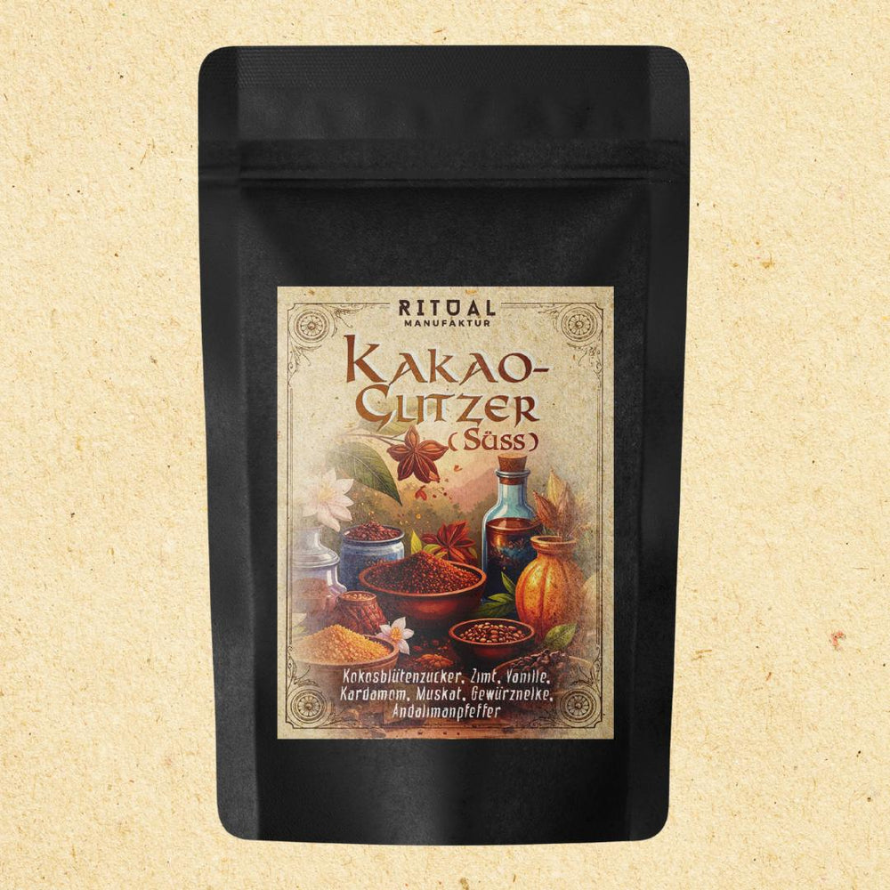 Kakao Glitzer Gewürzmischung süß - Ritualmanufaktur.de