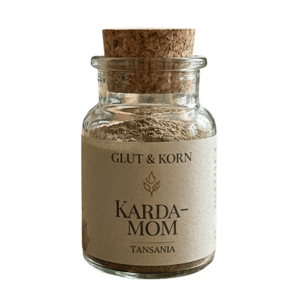 Kardamom Pulver aus Tansania hochwertiges Gewürz, Ritualmanufaktur, Glut & Korn