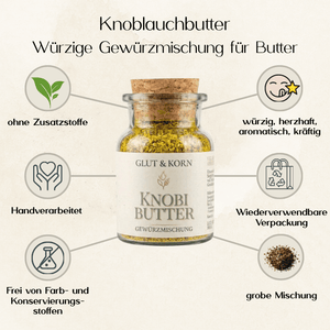Vorteile von Knoblauchbutter Gewürzmischung für herzhafte Butterkreationen - Ritualmanufaktur.de