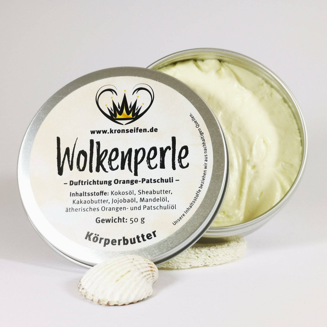 Fluffige Körpersahne Wolkenperle vegan - Ritualmanufaktur.de