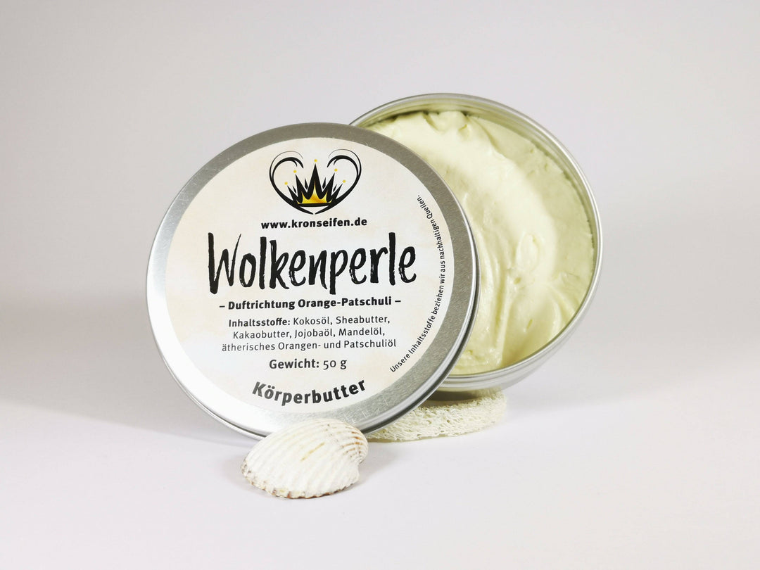 Fluffige Körpersahne Wolkenperle vegan