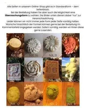 Haar- und Duschseife Abendrot I mit Rosmarin und Lavendel für normale Haut und Haare vegan - Ritualmanufaktur.de