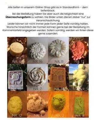 Haar- und Duschseife Abendrot I mit Rosmarin und Lavendel für normale Haut und Haare vegan - Ritualmanufaktur.de