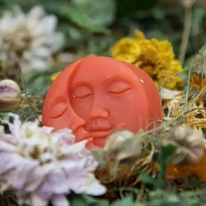 Haar- und Duschseife "Sonnentanz" mit Zitrone für feine/normale Haut und Haare - Ritualmanufaktur.de