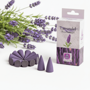 Lavendel Räucherkegel - Ritualmanufaktur.de