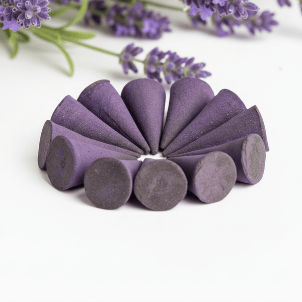 Lavendel Räucherkegel - Ritualmanufaktur.de