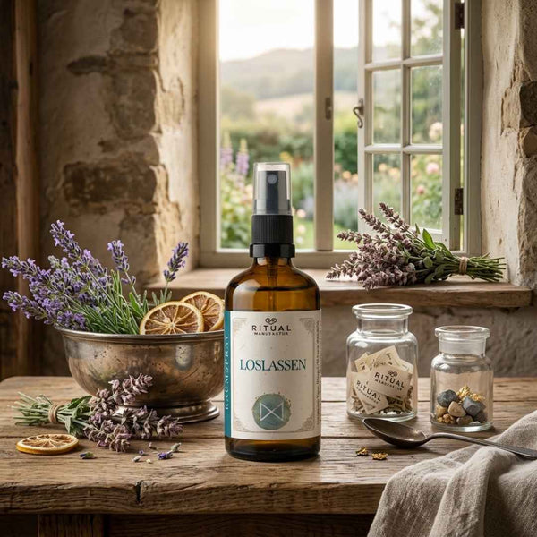 Loslassen Energiespray, Auraspray zum Verändern deiner Aura oder der Energie deines Raumes, 100ml Ritualmanufaktur