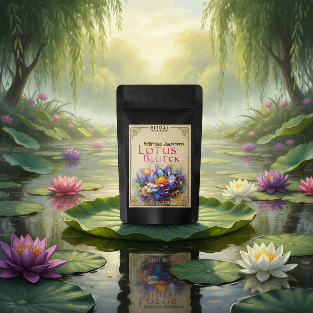 Lotusblüten blau - Ritualmanufaktur.de