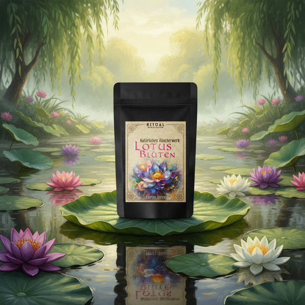 Lotusblüten blau - Ritualmanufaktur.de
