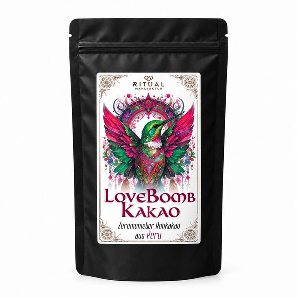 LoveBomb Criollo Zeremonie-Kakao aus Peru - Ritualmanufaktur.de