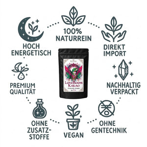 LoveBomb Criollo Zeremonie-Kakao aus Peru - Ritualmanufaktur.de