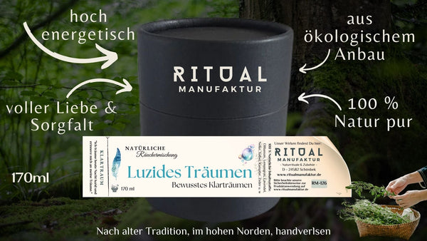 Luzides Träumen Räuchermischung - Ritualmanufaktur.de