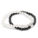Magnet doppel Edelsteinarmband - Ritualmanufaktur.de