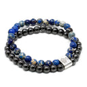 Magnet doppel Edelsteinarmband - Ritualmanufaktur.de
