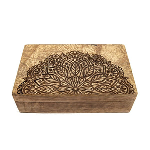 Mandala Holzbox - Ritualmanufaktur.de