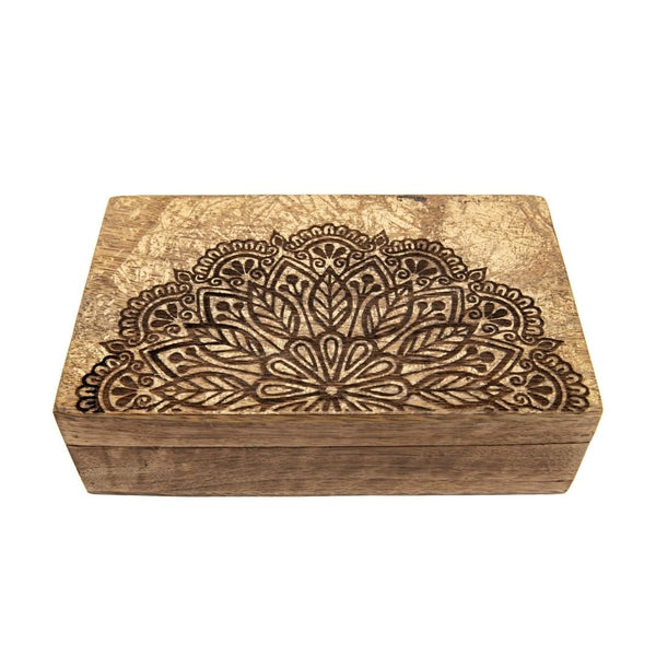Mandala Holzbox - Ritualmanufaktur.de