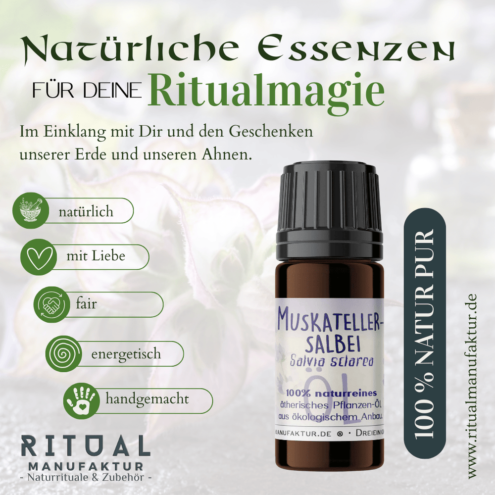 Muskatellersalbei Clary Sage - Ritualmanufaktur.de